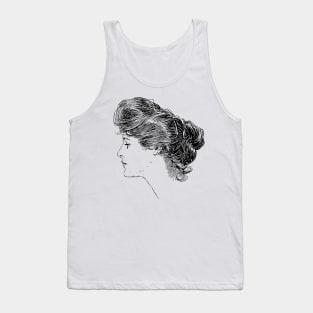 Gibson Girl Profile Tank Top